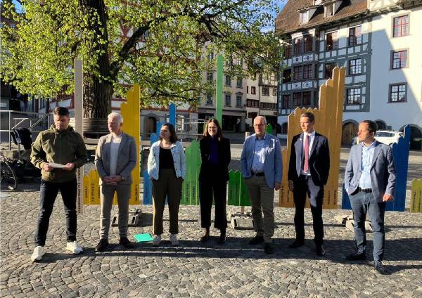in der Mitte SP Kantonsrätin Katrin Schulthess
